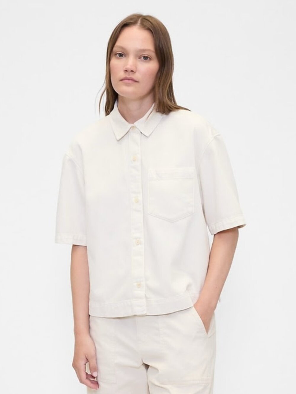 Gap Relaxed Denim Shirt